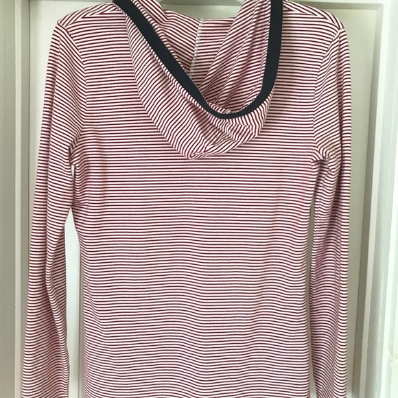 Anne Taylor Loft Super-Soft Hoodie Top - Picture 3 of 7